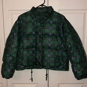 Vintage 80’s Mixed Blues puffer jacket